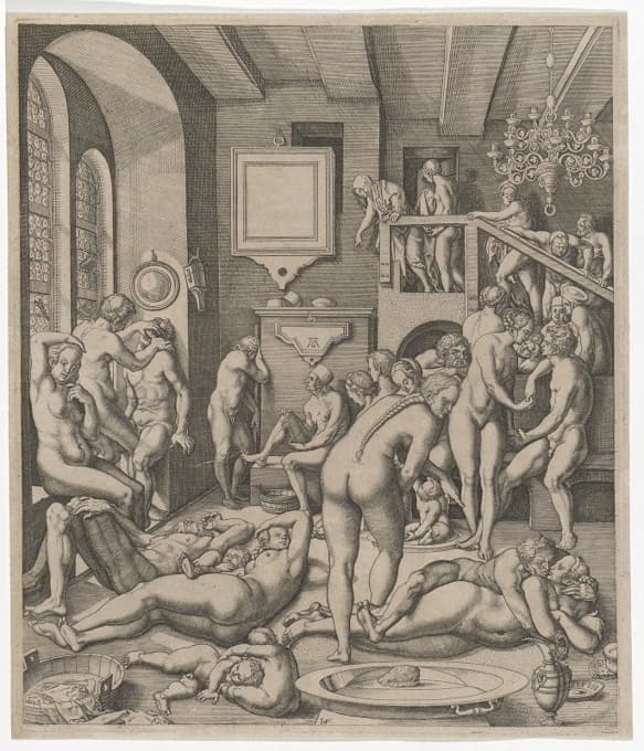 Virgil Solis - Bathing room (‘Bath of the Anabaptists’)