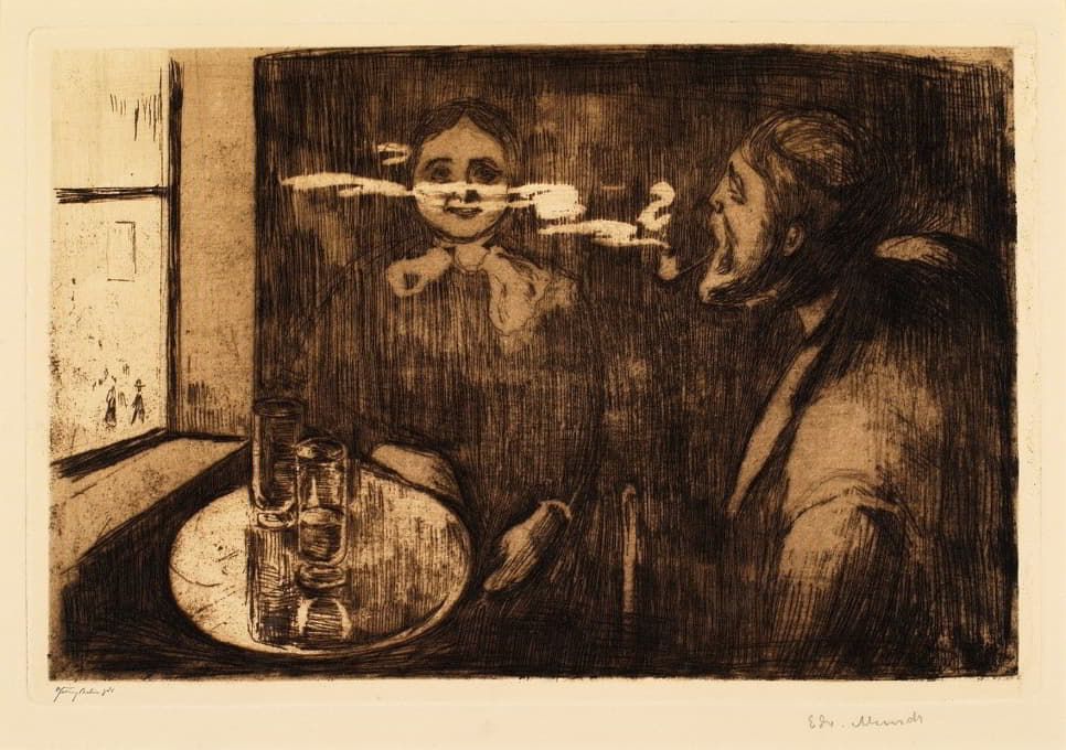 Edvard Munch - Tête-à-tête