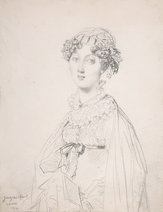 Jean Auguste Dominique Ingres - Lady Mary Cavendish-Bentinck