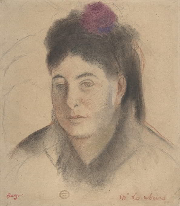 Edgar Degas - Madame Loubens