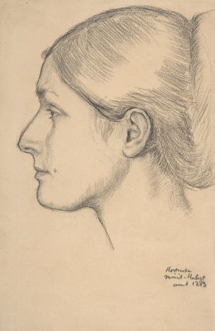霍滕斯·瓦尔皮松肖像（雅克·福奇夫人）