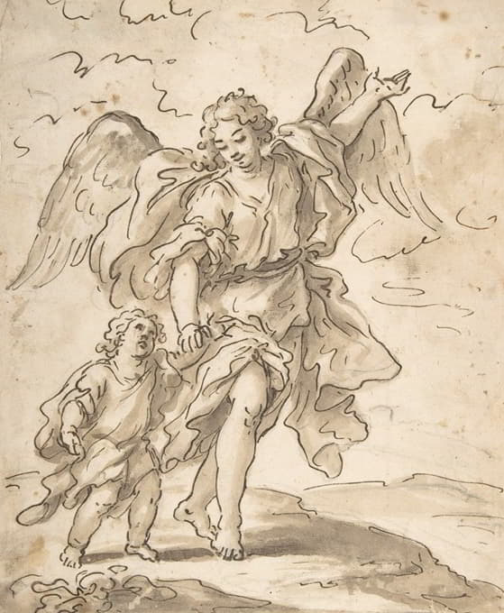 Paolo de Matteis - Tobias and the Angel