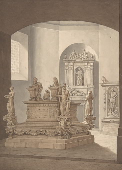 After Giovanni Marigliano - Tomb of Don Pedro de Toledo in San Gracomo degli Spagnuoli, Naples