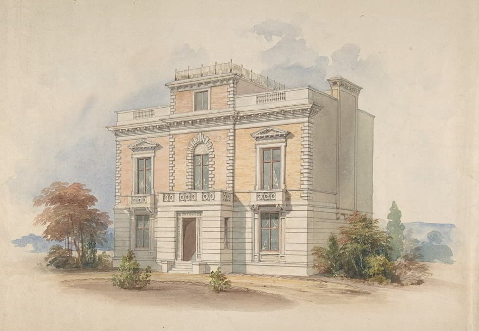 Henry Edward Kendall Jr. - An Italianate Villa