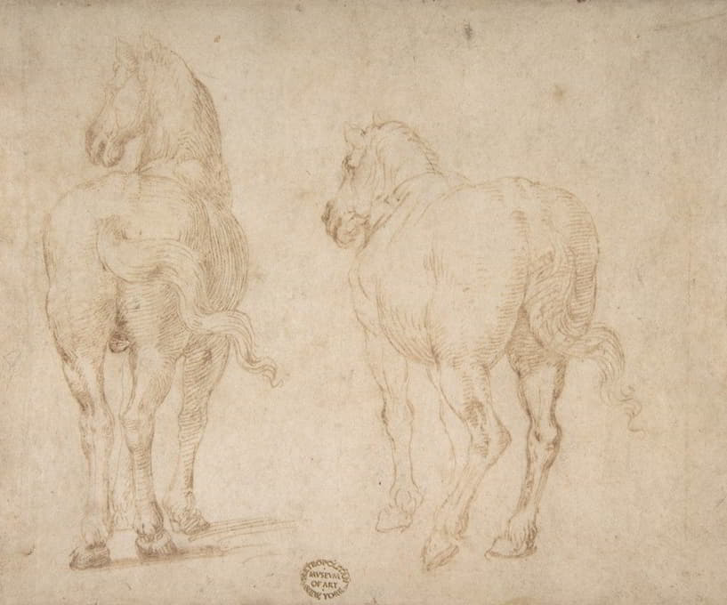 Parmigianino - Horses