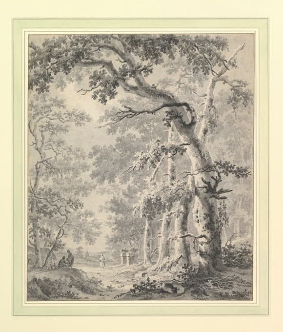 Paulus van Liender - Wooded Landscape