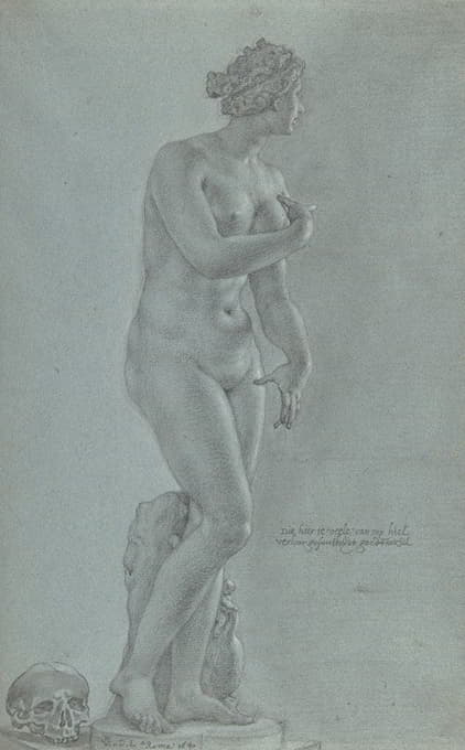Peter van Lint - Venus de’ Medici; view from the front