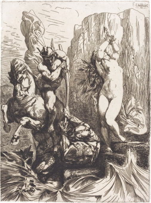 François-Nicolas Chifflart - Perseus and Andromeda