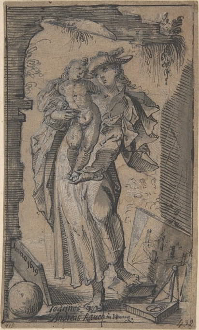 Johann Andreas Rauch - Allegory of Sculpture