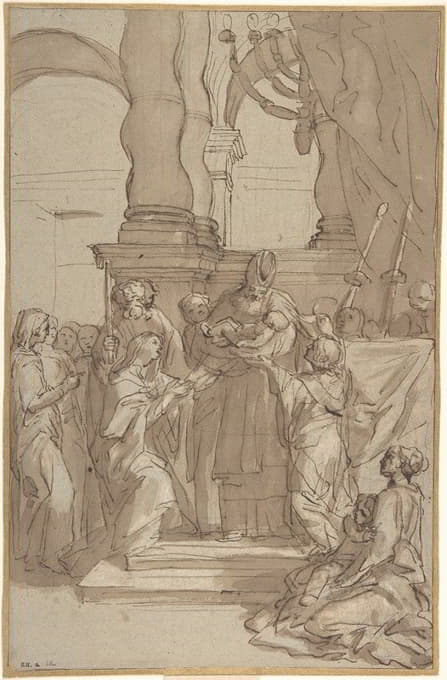Pietro Antonio de' Pietri - Presentation of the Infant Jesus in the Temple