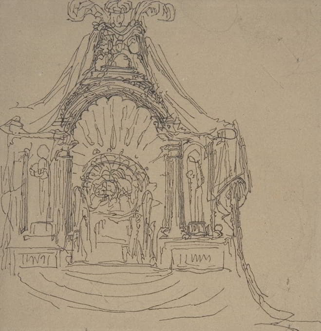 William Pitts - Design for a Throne