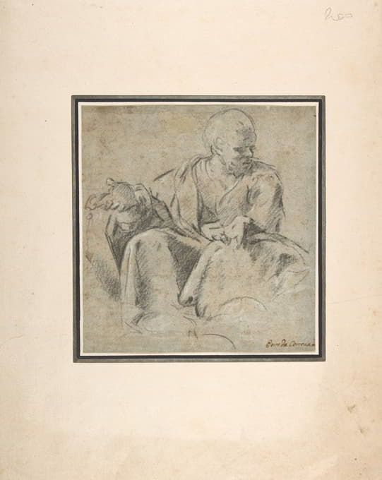 Bartolomeo Schedoni - Study for a Figure of Saint Joseph