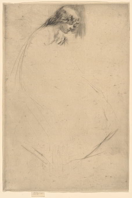 James Abbott McNeill Whistler - Jo’s Bent Head