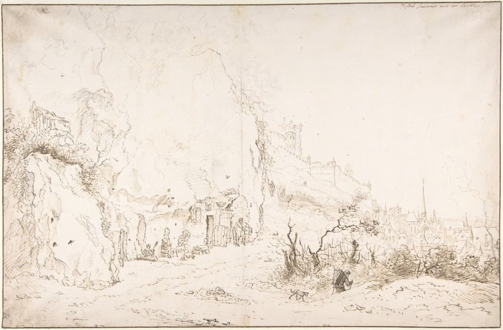 Willem Schellinks - View of Saumur