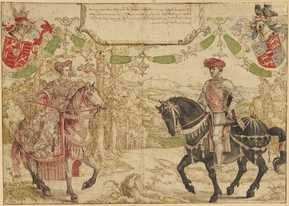 约翰四世·范拿骚和他的妻子玛丽亚·范龙·海因斯伯格