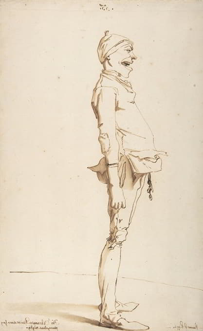画家弟弟玛丽·亚历山大·弗朗索瓦的漫画