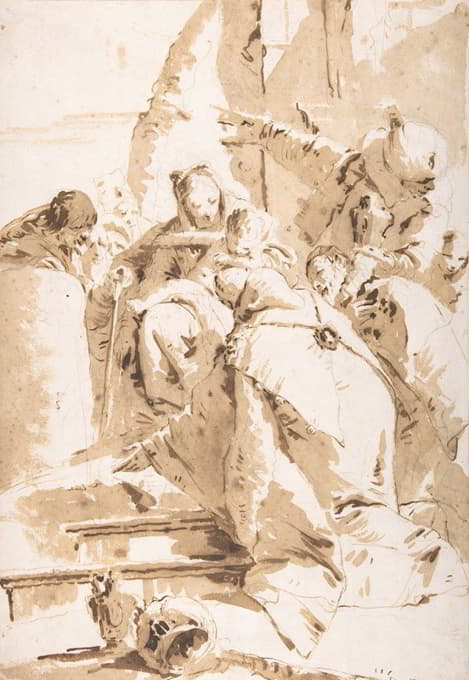 Giovanni Battista Tiepolo - Adoration of the Magi