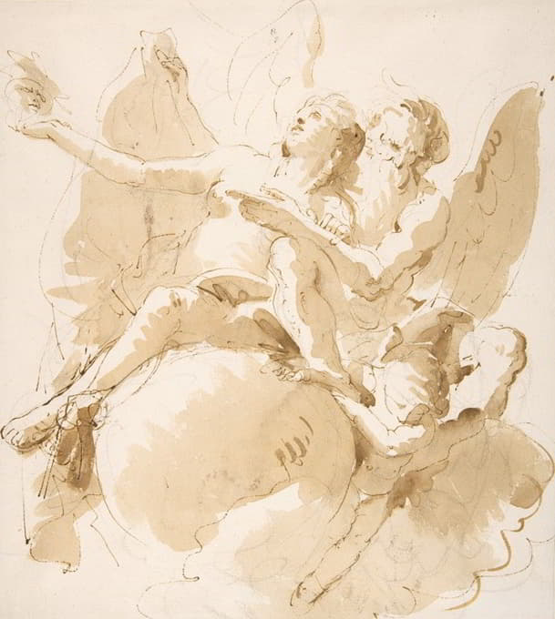 Giovanni Battista Tiepolo - Time and Truth