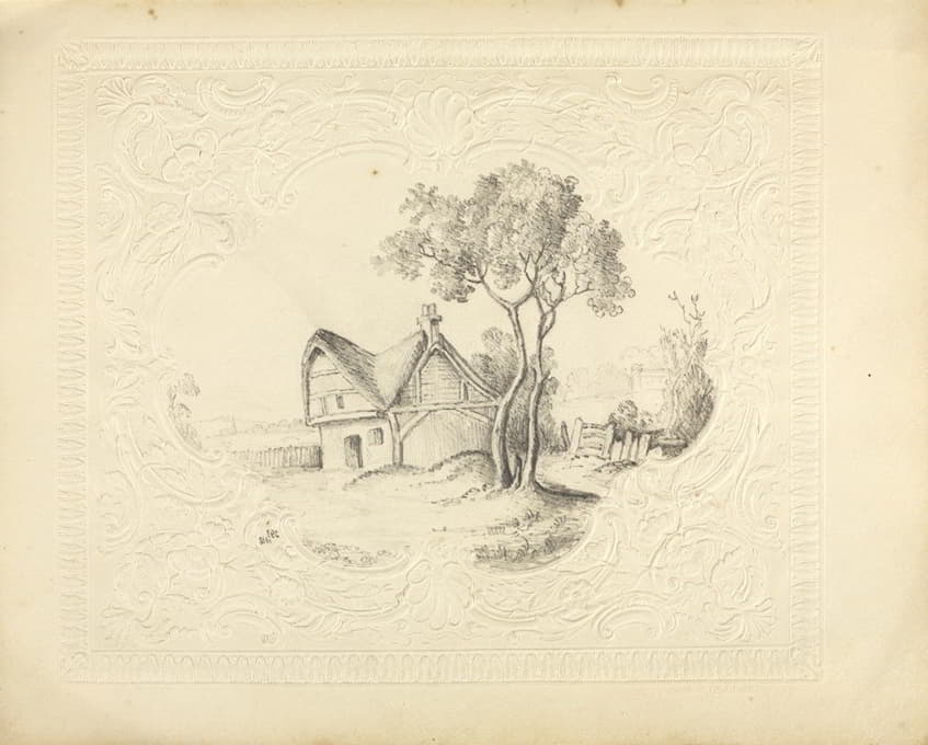 James G. Jones - Drawing of a House