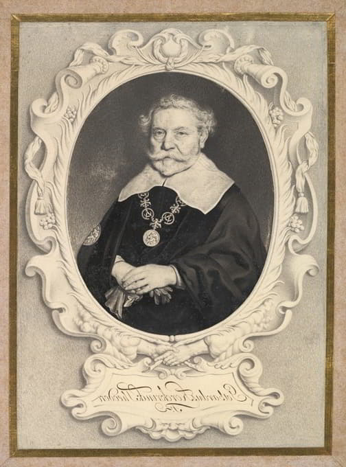 Jan Thopas - Portrait of Godert Dircksz. Kerckrinck