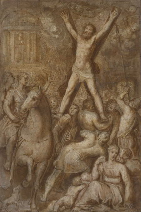 Otto van Veen - The Martyrdom of Saint Andrew