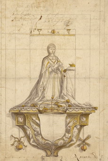 Pedro Mena y Medrano - Study for a Statue of Queen Isabella