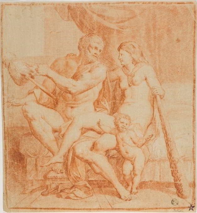 After Annibale Carracci - Hercules and Iole
