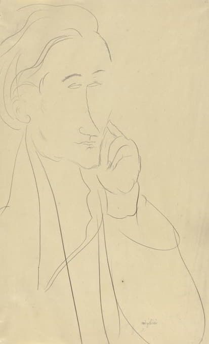 Amedeo Modigliani - Bust of Zborowski