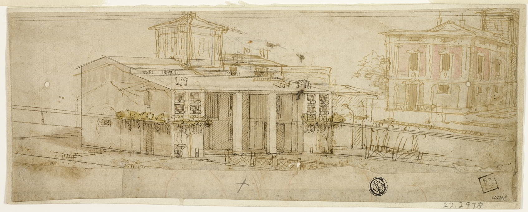 Bernardo Buontalenti - Sketches of Tuscan Villas