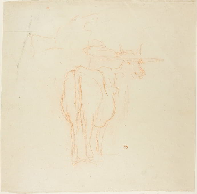 Charles François Daubigny - Standing Cattle