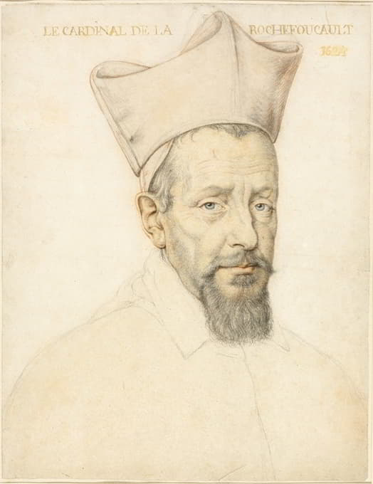Daniel Dumonstier - Bust of Cardinal de la Rochefoucault