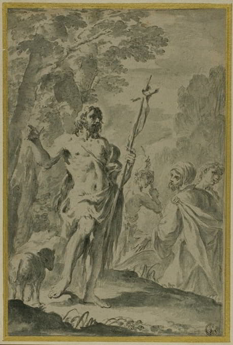 Ercole Graziani the Younger - Saint John the Baptist