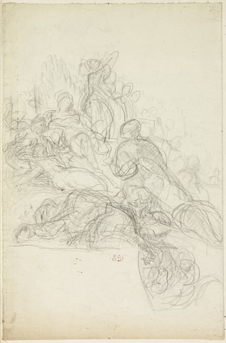 Eugène Delacroix - Allegorical or Mythological Scene