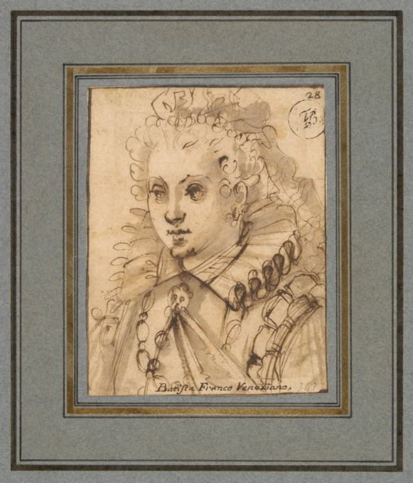 Jacopo Palma il Giovane - Portrait of a Lady