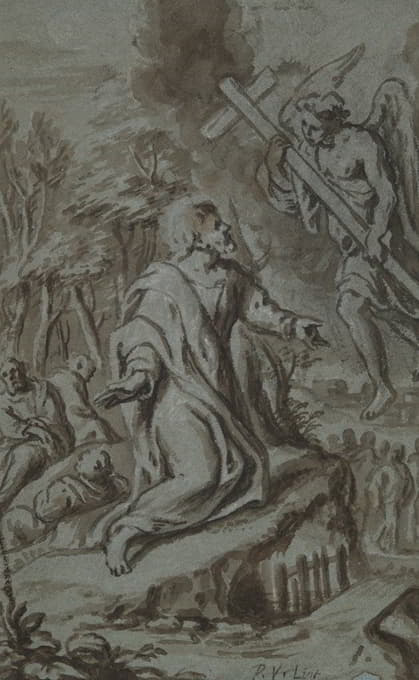 Peter van Lint - Christ in Gethsemane