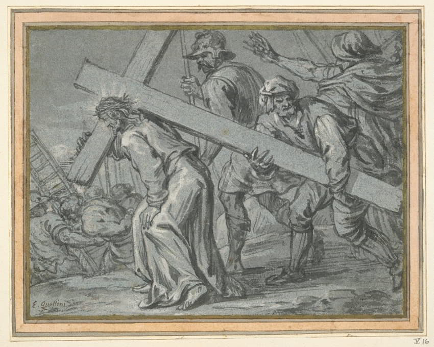 Erasmus Quellinus the younger - Christ Carrying the Cross