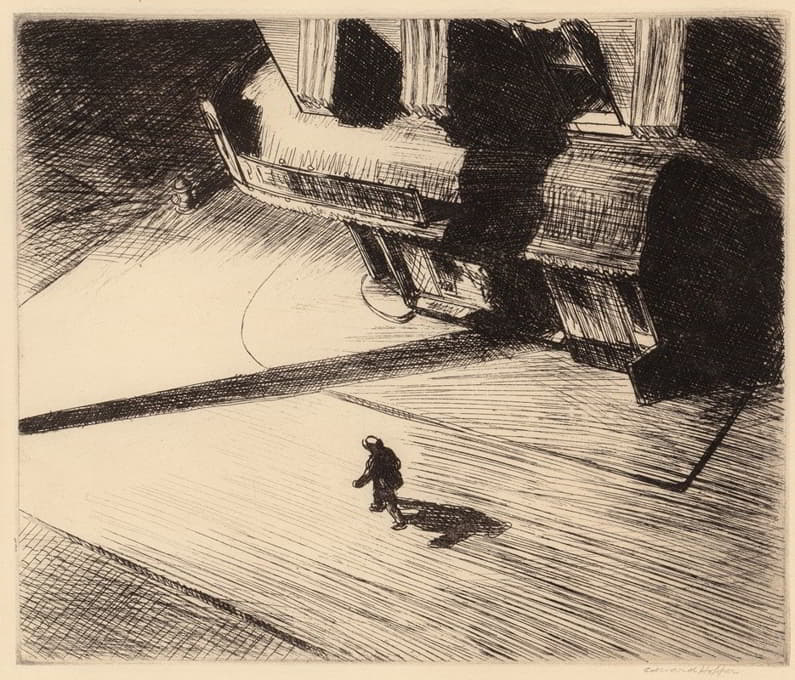 Edward Hopper - Night Shadows