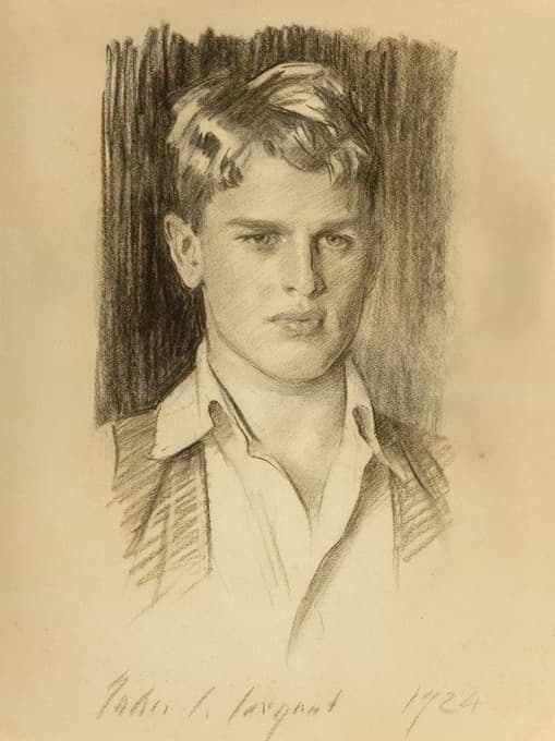 John Singer Sargent - Portrait of Henry Sturgis Russell