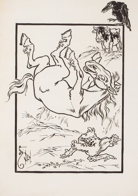 William Wallace Denslow - Original illustration