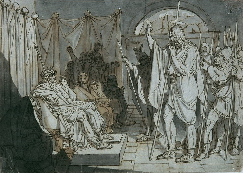 Anonymous - Johannes der Täufer vor Herodes
