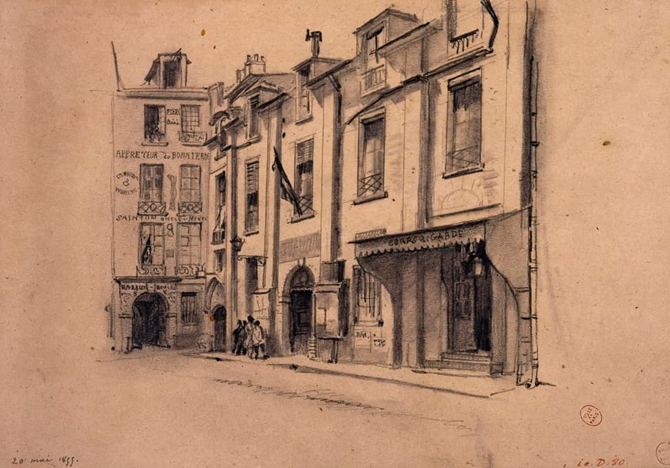 前Chevalier du Guet（第四区市政厅），Jean Lantier街。