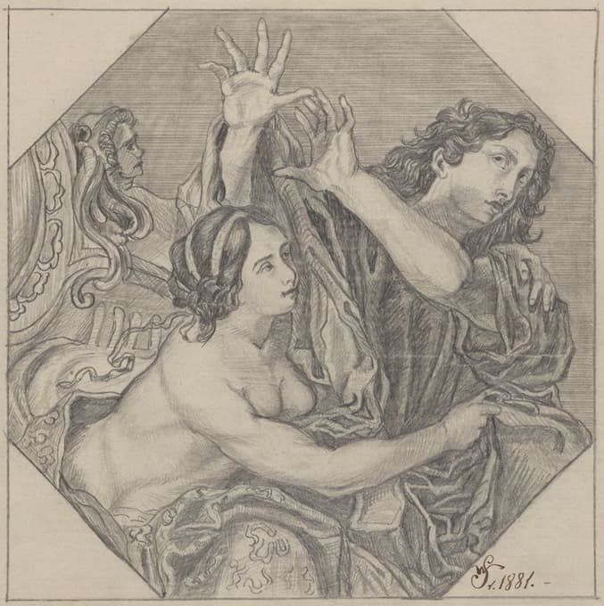 卡洛·切纳尼的画作《约瑟夫和波提法尔的妻子》（1680年）