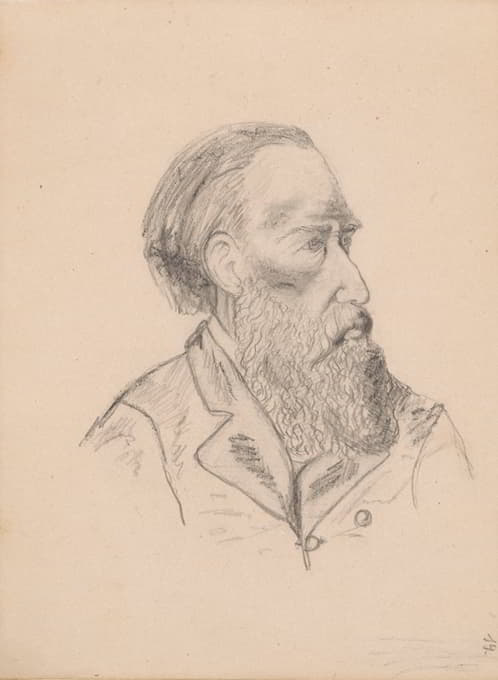 Stanisław Wyspiański - Portrait of Józef Ignacy Kraszewski (1812–1887)