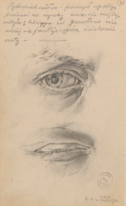 Stanisław Wyspiański - Sketches of an eye