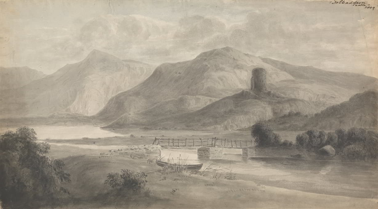 Isaac Weld - Dolbadarn Castle (North Wales)
