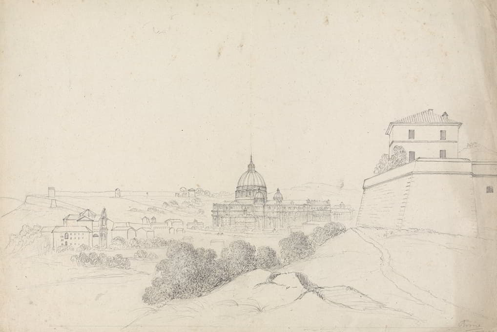 Isaac Weld - St. Peter’s and Environs, Rome