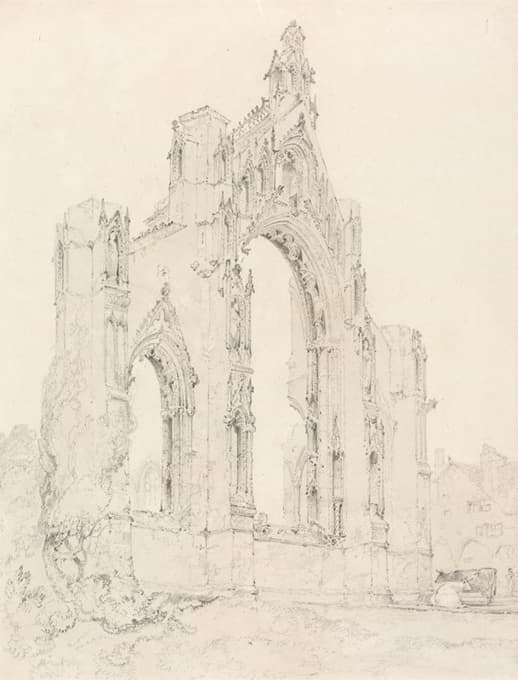 John Sell Cotman - East End of Howden Church, Yorkshire