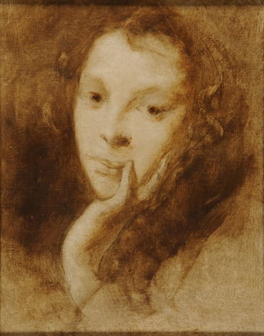 Eugène Carriere - La fille de l’artiste