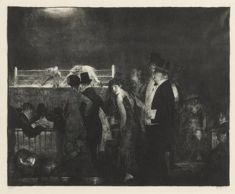 George Bellows - Preliminaries to the Big Bout