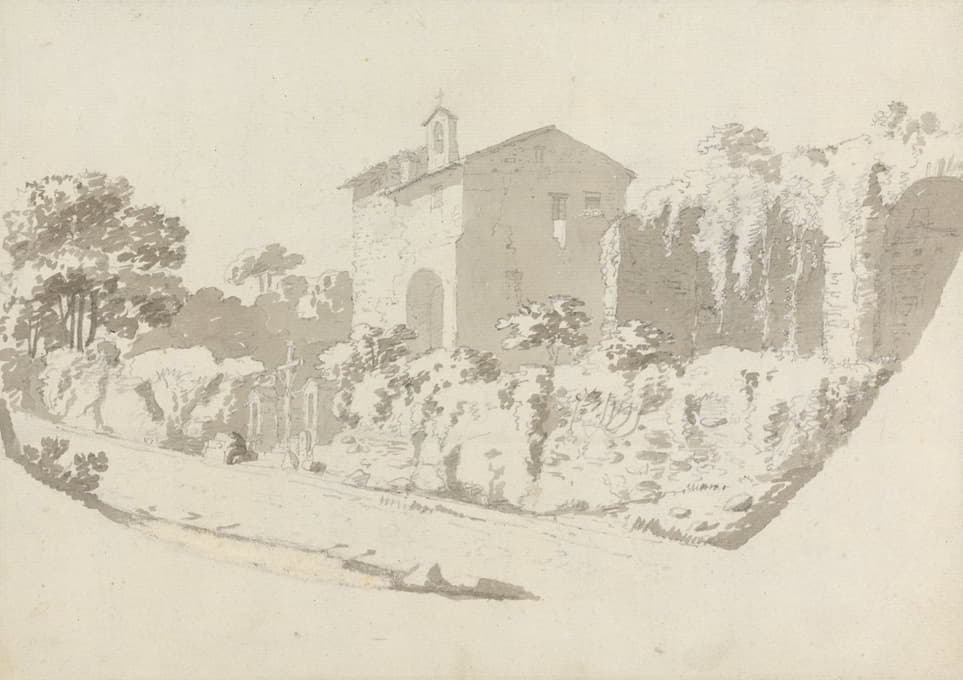George Howland Beaumont - Hermitage Near Albano